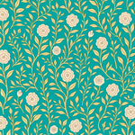 Botanical Garden Trellis Decorative Accent (Teal) - ODIKA