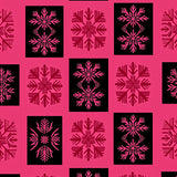 Jolly Checkered Flake Nordic Yuletide(Pink)