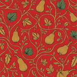 Farmhouse Gourd Vine Rustic Country Accent Surface(Red)