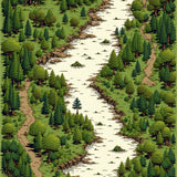 Elegant Nature Inspired Play Surface(Green)