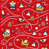 North Pole Magical Journey Whimsical Seasonal(Red)