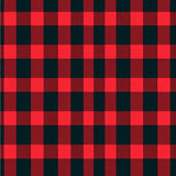 Heritage Cabin Buffalo Check Patchwork Design(Red)