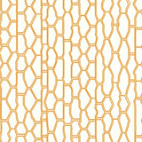 Honeycomb Hexagonal Grid Transparent Floor Protection Cover(Orange)