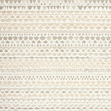 Beige Area with Modern Wave and Dot Embellishments(Beige)