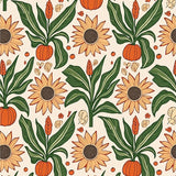 Autumn Barnyard Celebration Floor(Beige)