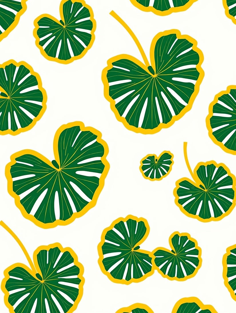 Monstera Leaf Botanical Print (Green) - ODIKA