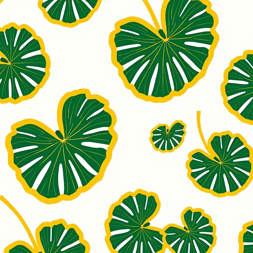 Monstera Leaf Botanical Print (Green) - ODIKA