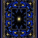 Celestial Starburst Radiant Constellation Cosmic Swirl Design(Black)