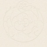 Elegant Swirl Medallion Decorative(Ivory)