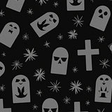 Haunted Graveyard Tombstone Halloween Novelty Accent(Black) - ODIKA