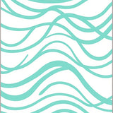 Abstract Zen Garden Wave Symphony (Blue)