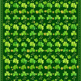 Minimalist Shamrock Emblem Style(Green)