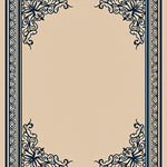 Traditional Scrollwork Embellished Splendor (Beige) - ODIKA