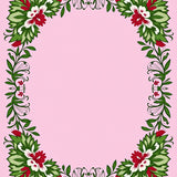 Enchanted Woodland Snowdrop Botanical Design Entry(Pink)