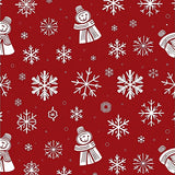 Joyful Winter Celebration Floor Covering With Icy(Red)