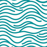 Tranquil Wave Rhythm Serene Ocean Breeze Drift (Teal) - ODIKA