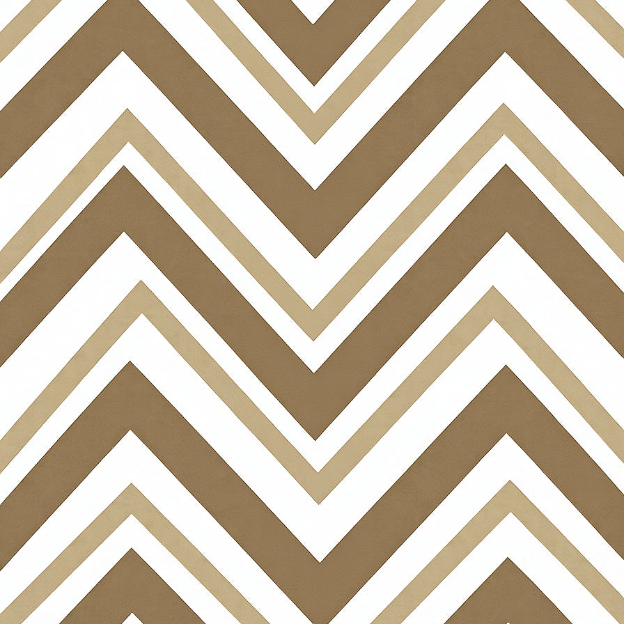 Chevron Zigzag Stripe Anti Slip Corridor (White) - ODIKA