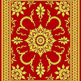 Montauk Sunshine Medallion Flat(Red)