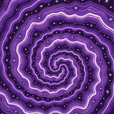 Swirl Galaxy Plush with Cosmic Design(Purple)
