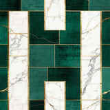 Striking Modern Trellis Design(Green)