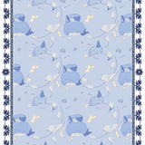 Enchanted Meow Magical Winter Wonderland USB Powered Humorous Gift(Blue)