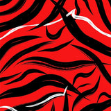 Abstract Brushstroke Artistic Minimalist Contemporary(Red)