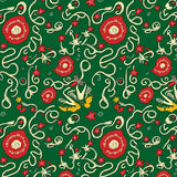 Festive Seashell Holiday Motif Decorative Accent(Green)