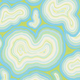 Celestial Cloudburst Abstract Motif with Gradient Swirls(Blue)