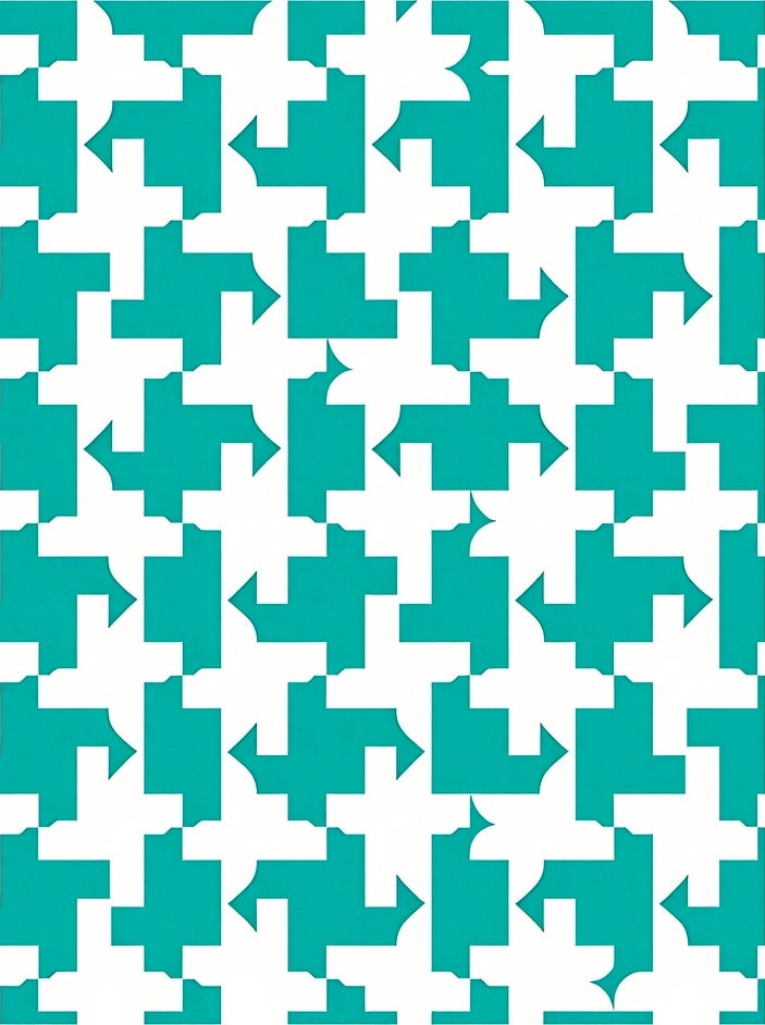 Ocean Breeze Mosaic Tranquil Sophisticated Accent (Blue) - ODIKA