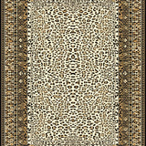 Elegant Leopard Print with Contemporary Design and Neutral Shades(Beige)