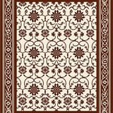 Floral Handwoven(Brown)