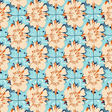 Contemporary Boho Lattice with Delicate Sunburst Details (Blue) - ODIKA