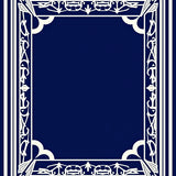 Interlocking Art Tesselation with Sapphire and Highlights(Blue)