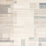 Abstract Beige Area Modern Lines & Subtle Texture for Home(Beige)