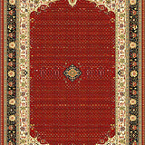 Vintage Hallway Non Slip(Red)