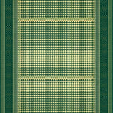 Indoor Tribal Deep Green and Gold(Green)
