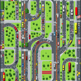 Modern Grey Townscape Play(Green)