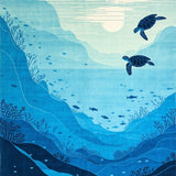 Bath Nautical Entry(Blue)