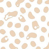 Abstract Animal Inspired Design with Pale Taupe Spots(Beige)