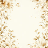 Floral Beige Neutral Hues Modern(Beige)