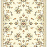Foldable Hallway Featuring a Delicate Floral Medallion(Beige)
