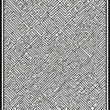 Elegant Lattice Contemporary Essential (Black) - ODIKA