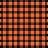 Gingham Farmhouse Harvest Festival Decorative Surface(Black)