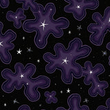 Dreamy Nebula Twinkle Plush Velvet Magnificent Embellishment (Black)