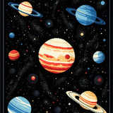 Creative Galactic Imagery Composition(Blue)