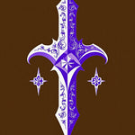 Bewitched Cutting Tool Enchanted Occult Ritual Ceremonial Artifact(Purple) - ODIKA