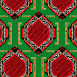 Cane Stripe Medallion Indoor(Red)