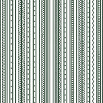 Farmhouse Stripe Interlocking Lattice (Green) - ODIKA