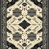 Boho Stylish Abstract Animal Print(Beige)