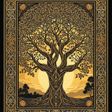 Chic Natural Patterned Appeal(Gold)